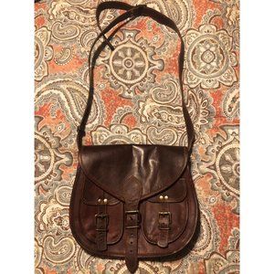 Genuine leather bag (Off the shoulder & cross body )